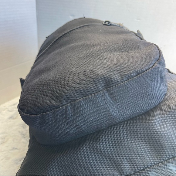 JanSport Backpack Bag Book Beach Oversize 4 Compartment Black - Picture 7 of 14